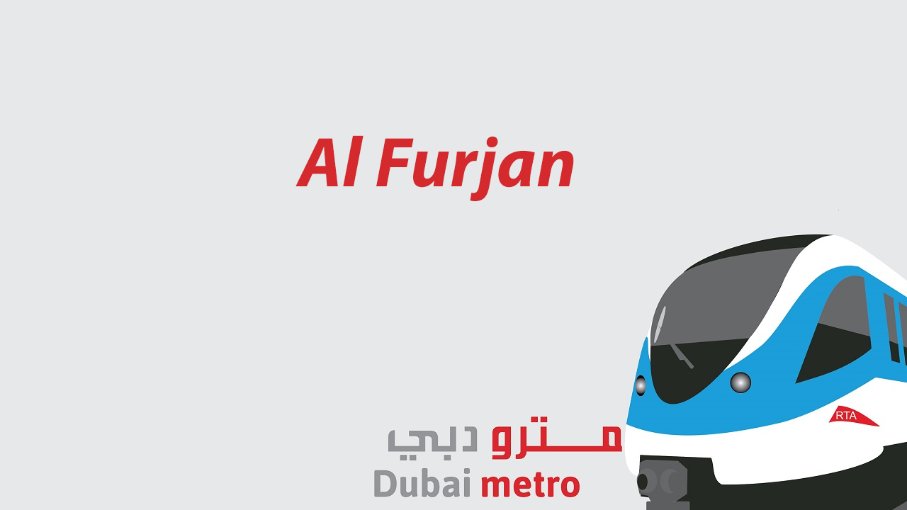 Al Furjan metro station