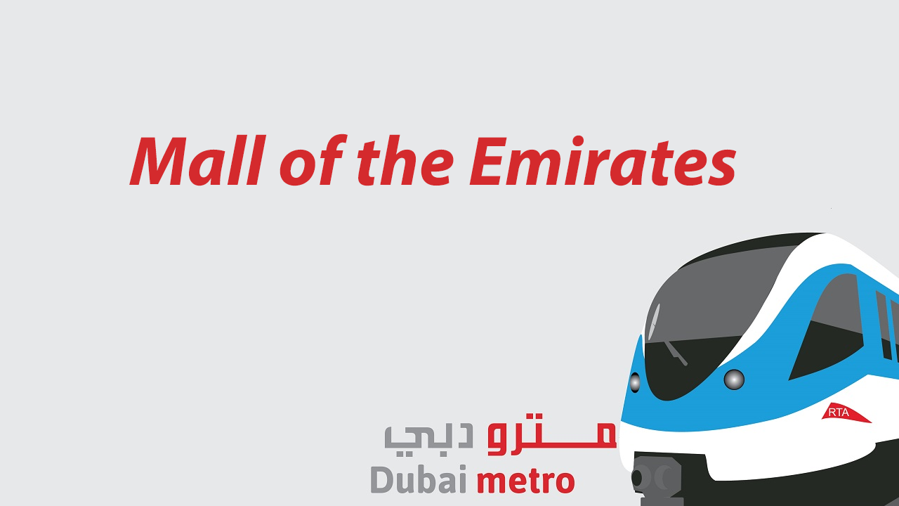 Mall of the Emirates metro station
