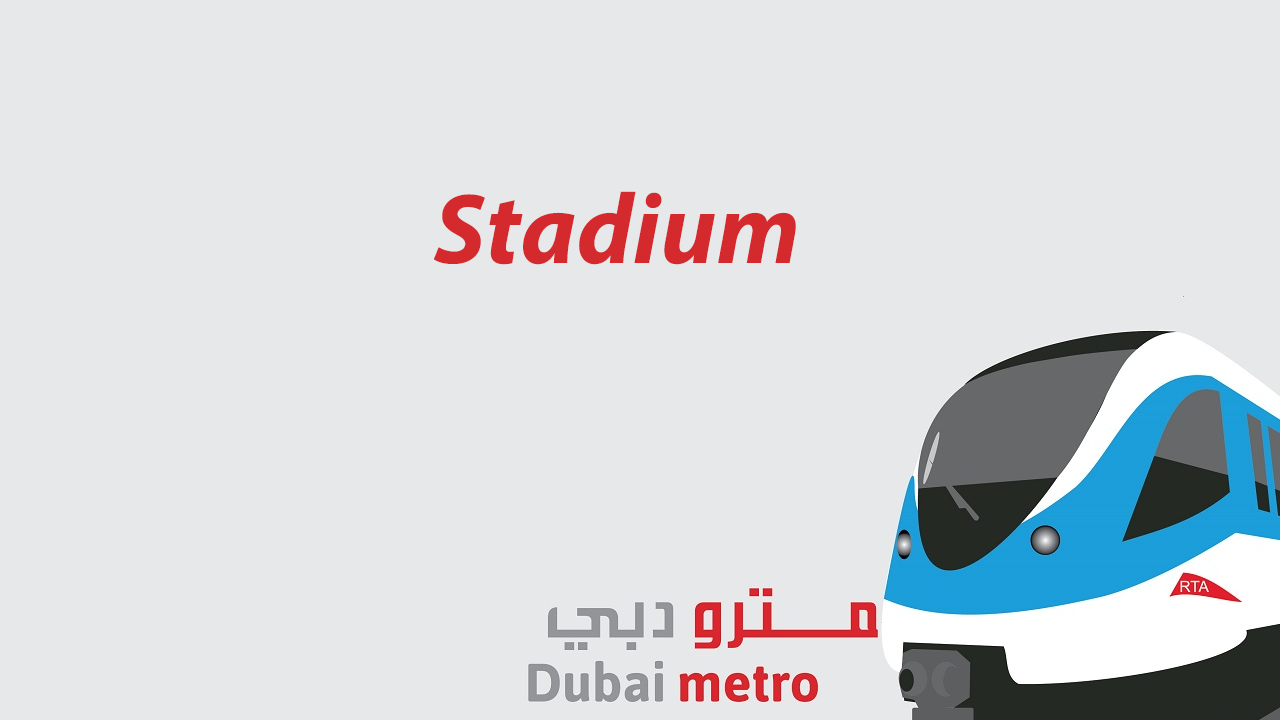 Stadium metro station