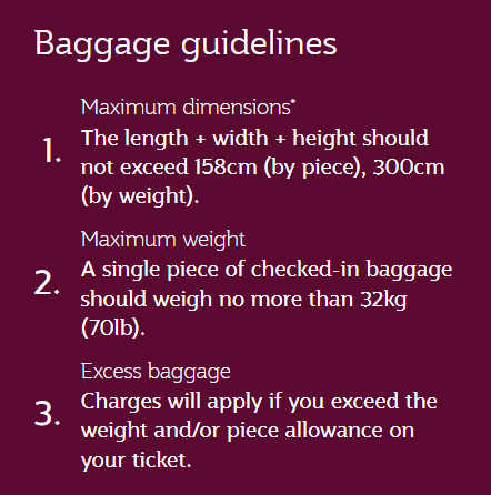 checked baggage